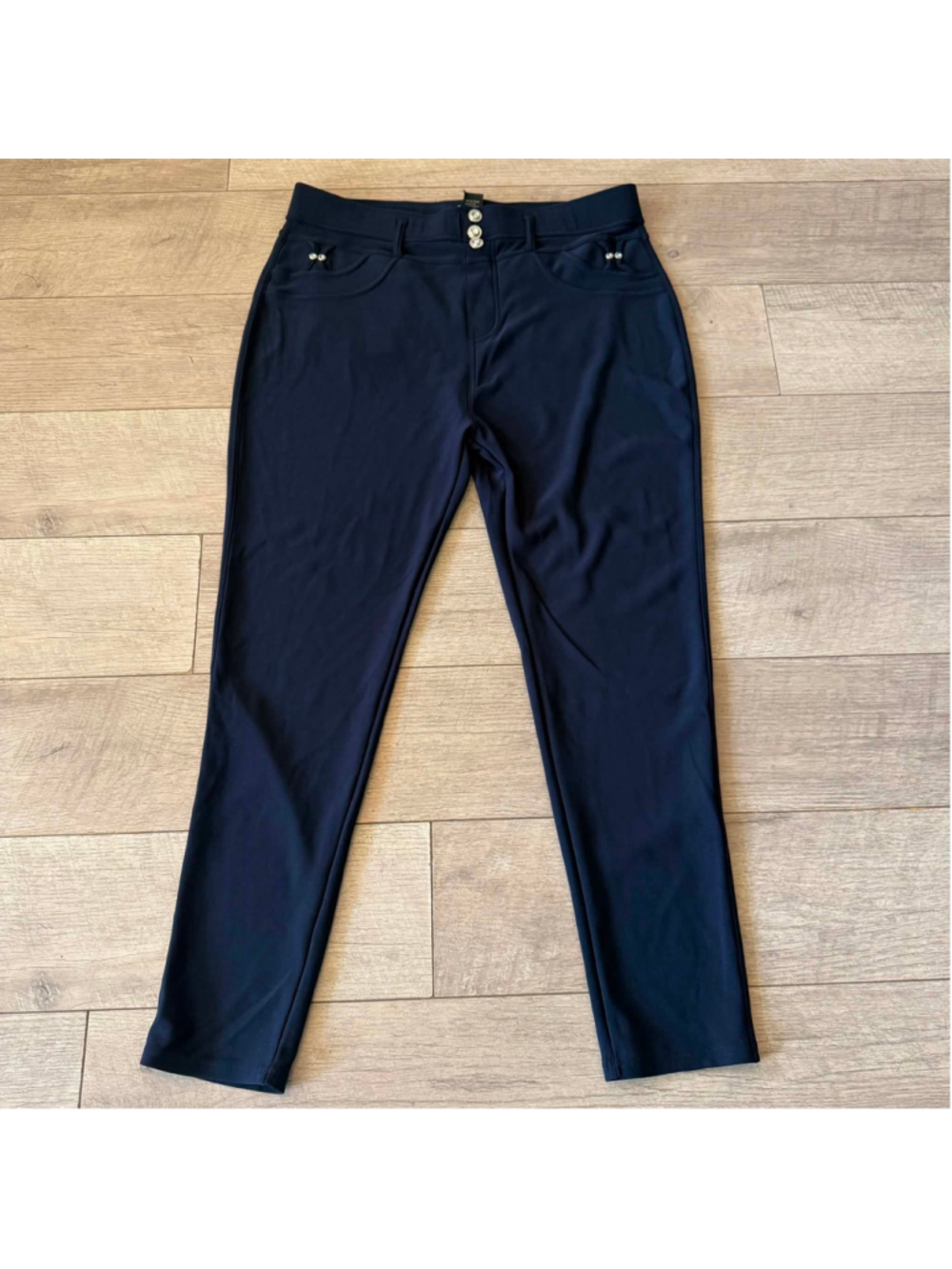 Women's Thrill Jeans Navy Trousers Size 3X